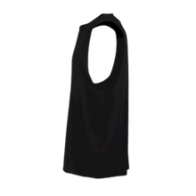 Load image into Gallery viewer, Side profile of raw edged vest