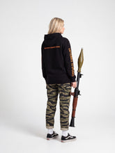 Load image into Gallery viewer, Female 16 Black Caffeinate to Operate hoodie Back
