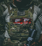  coffee brew bags in military body armour