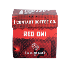 Load image into Gallery viewer, Contact Coffee Red On brew bags box