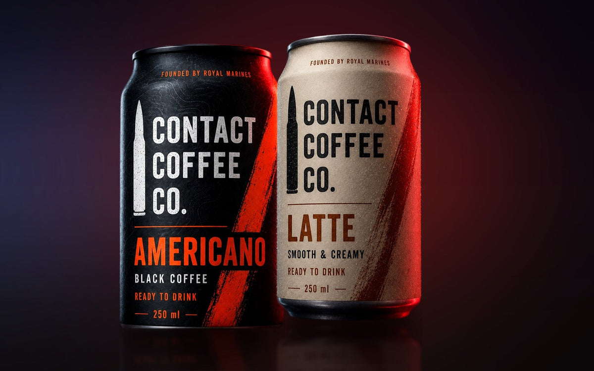 Canned Coffee UK, Strong RTD | Contact Coffee Company Ltd.