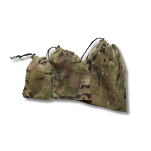 Load image into Gallery viewer, Mesh Camo Draw String Bags

