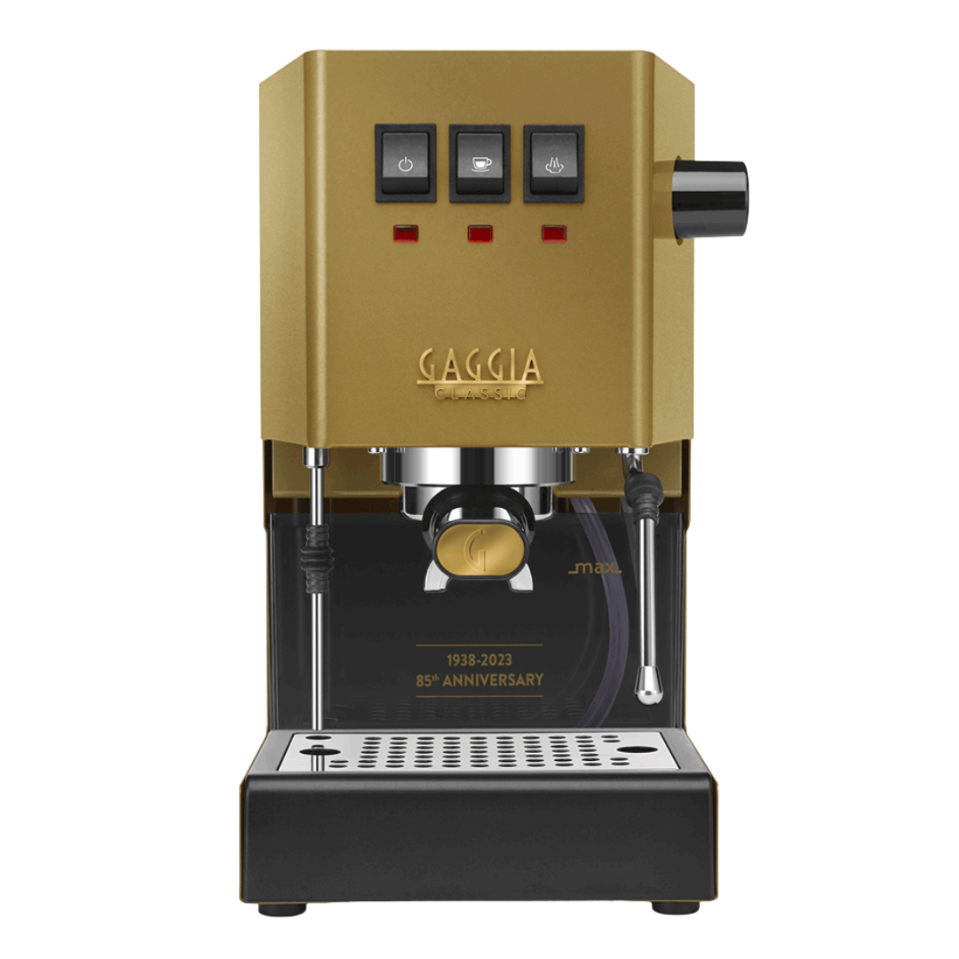 Gold Gaggia 3 button