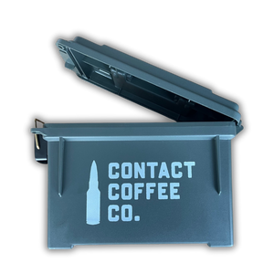 Contact Coffee Ammo Box