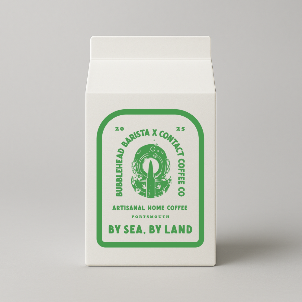 By Sea By Land coffee front view