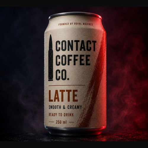 Contact Coffee Latte canned coffee, smooth and creamy, 150mg caffeine