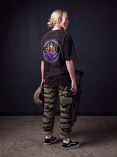 Load image into Gallery viewer, Female 11 Black Wizard shirt Back
