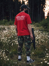 Load image into Gallery viewer, Male 09 Red Death Before Decaf shirt Back
