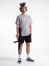 Load image into Gallery viewer, Male 25 Grey Small Contact logo shirt Front
