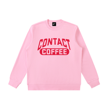 Load image into Gallery viewer, Varsity logo sweatshirt, Pink, garment flat lay.
