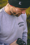  contact coffee co jumper and beanie