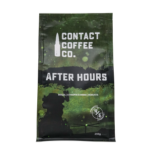 contact coffee co after hours coffee 250g military company