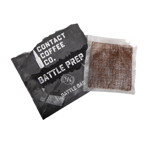 contact coffee co battle prep coffee bag