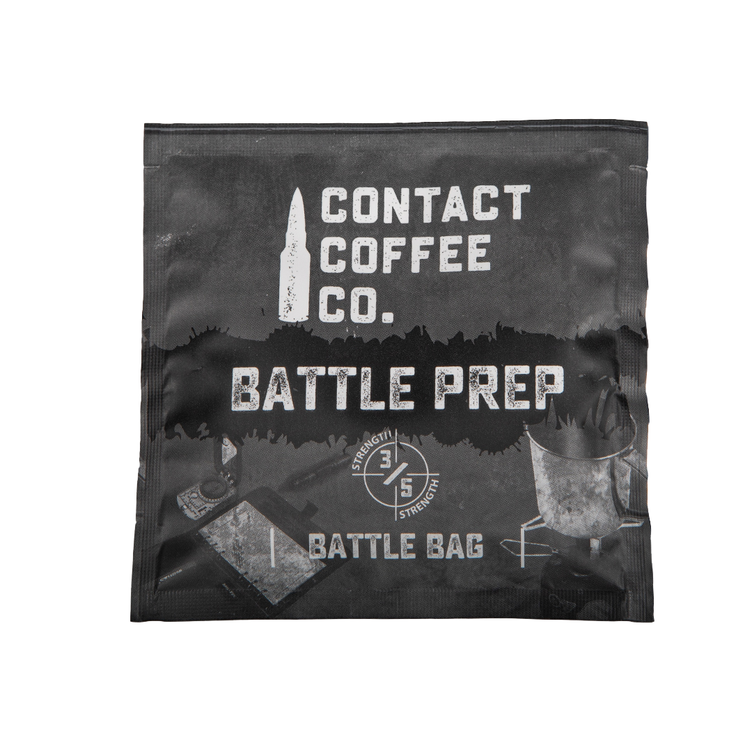 contact coffee co battle prep coffee bag