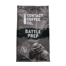 Load image into Gallery viewer, contact coffee co battle prep 250g beans and ground
