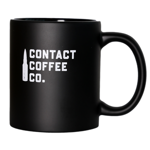contact coffee co black military mug