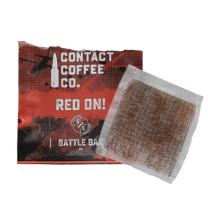 100 Single Serve Coffee Brew Bags | Red On!